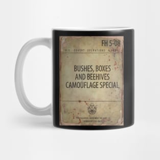 BUSHES, BOXES AND BEEHIVES CAMOUFLAGE SPECIAL Mug